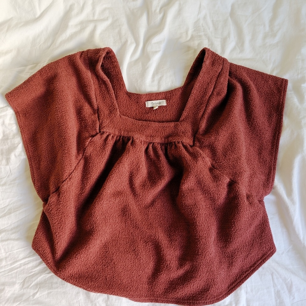 texture and thread butterfly top